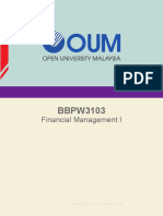 BBPW3103 Financial Management I - Smay19 (RS & MREP)