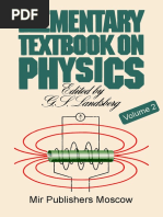 Elementary Textbook On Physics Volume 2 Electricity and Magnetism PDF