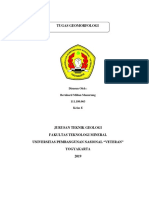 Tugas Geomorfologi Bernhard Milian M 111.180.063 Kelas e