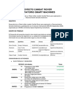 Informe de Actividades Cansat Rover