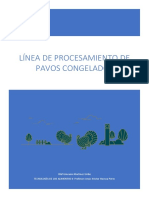 Línea de Procesamiento de Pavos Congelados