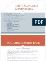 Acidosis y Alcalosis Respiratoria