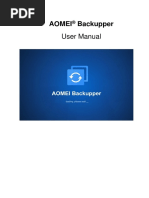 AOMEI Backupper UserManual