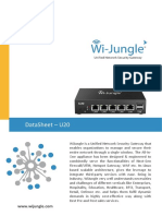 Datasheet WiJungle U20