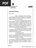 Javier Ronco Apuntó A Roberto Javier Berlingieri y María Victoria Huergo Por Una Determinación Polémica