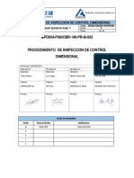 Mpd004-P083obr-140-Pr-M-003 - B Procedimiento de Inspeccion de Control Dimensional