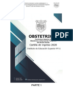 Cartilla de Ingreso Obstetricia 2020 - Parte 1