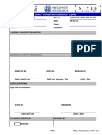 Acmc-Qaqc-001 - Quality Observation Report Form - Qor