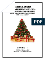 Liturgi Natal PJJ Klasis 2019 KEPRI