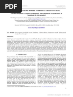 (22847197 - Journal of Applied Engineering Sciences) Using Cuttlebone Powder To Produce Green Concrete