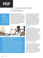 The Components of The IT Audit Report - Joa - Eng - 0120 PDF