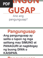 Ang Pangungusap