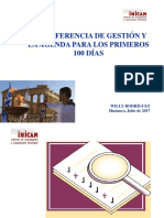 100 Primeros Dias de gestion-INICAM PDF