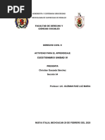 Derecho Civil Cuestionario Unidad Iv