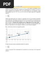 División de Un Segmento en Una Razon Dada