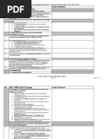 ISO 14001-2015 Checklist