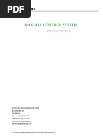 Operating Instruction MPK 411