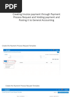 Payment Process Request Process in Fusion