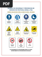 Normas de Seguridad y Prevencion de Riesgos en Fruticola Dosal Ltda