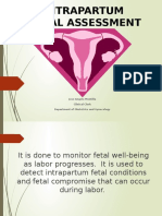 Intrapartum Assessment