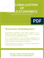 The Globalization of World Economics