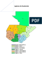 8 Regiones de Guatemala