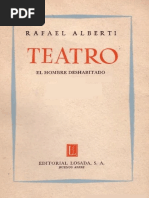 Alberti, Rafael - El Hombre Deshabitado