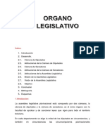 Organo Legislativo