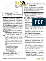 FCM 3.03 - Violence and Injury Prevention Program