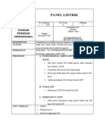 Sop Panel Listrik