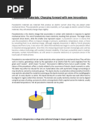 Piezoelectric Materials