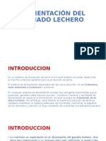 Alimentación Del Ganado Lechero