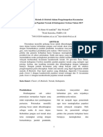 Penerapan Metode K-Medoids Dalam Pengelompokan Kecamatan Berdasarkan Populasi Ternak Di Kabupaten Cirebon Tahun 2017