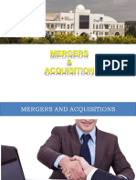 Mergers and Acquisitions