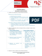 Evaluacion GP MODULO I - Diplomado Gestión Pública