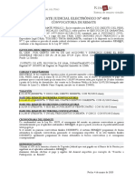 Convocatoria de Remate Electrónico 4818