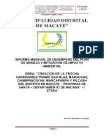 Informe Ambiental Octubre