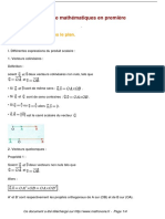 Cours Le Produit Scalaire Dans Le Plan Maths Premiere 53