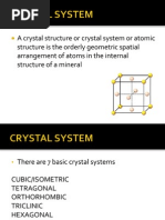 Crystal System