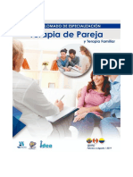 Terapia de Pareja y Terapia Familiar, Diplomado de Especialización.