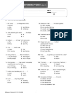 13 OnScreen 3 Gram Quizzes