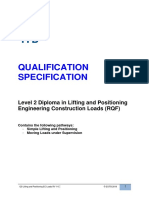 QS Level 2 Diploma in LPECL RQF RV1