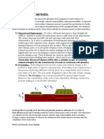 Soil Improvement Methods