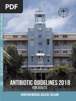 Antibiotic Guidelines For Adults 2018 PDF