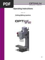 Optimum BF16V Manual