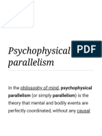 Psychophysical Parallelism - Wikipedia