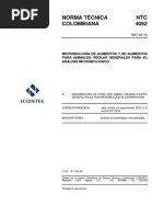 NTC4092 Analisis de Alimentos Animales