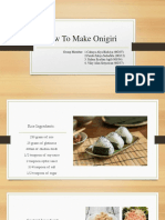 How To Make Onigiri B.INGGRIS