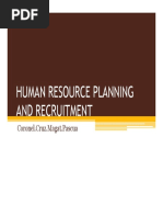 HR - Planning and Recruitment PDF