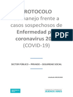 Actualización Protocolo COVID-19 5 Marzo 2020